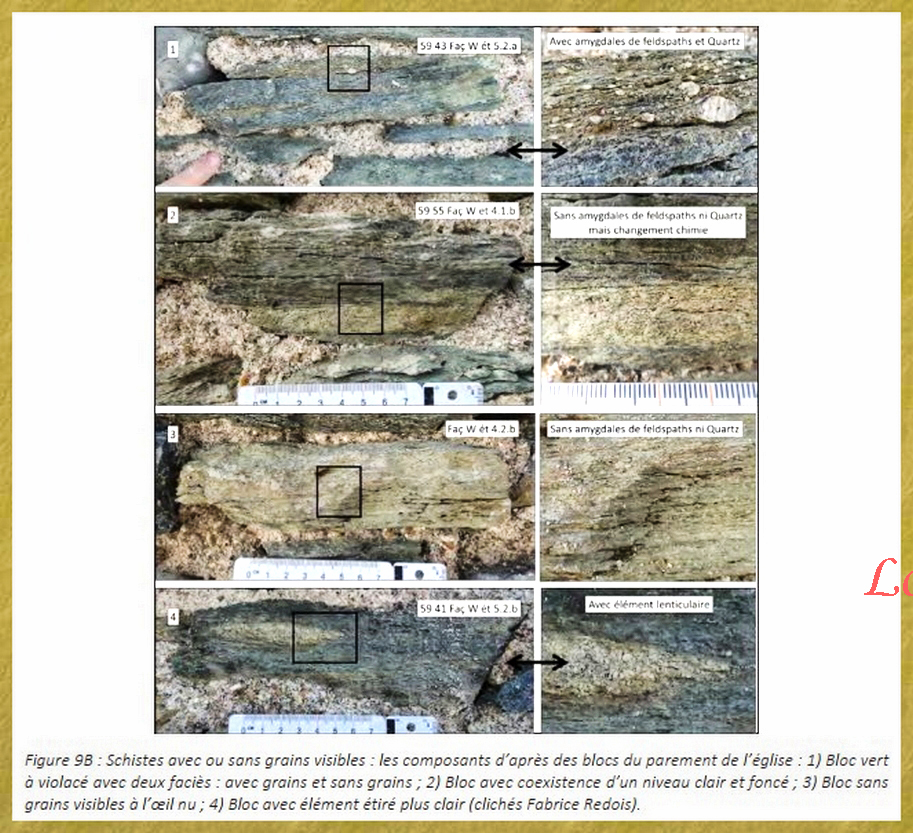 Schiste avec Grains - 